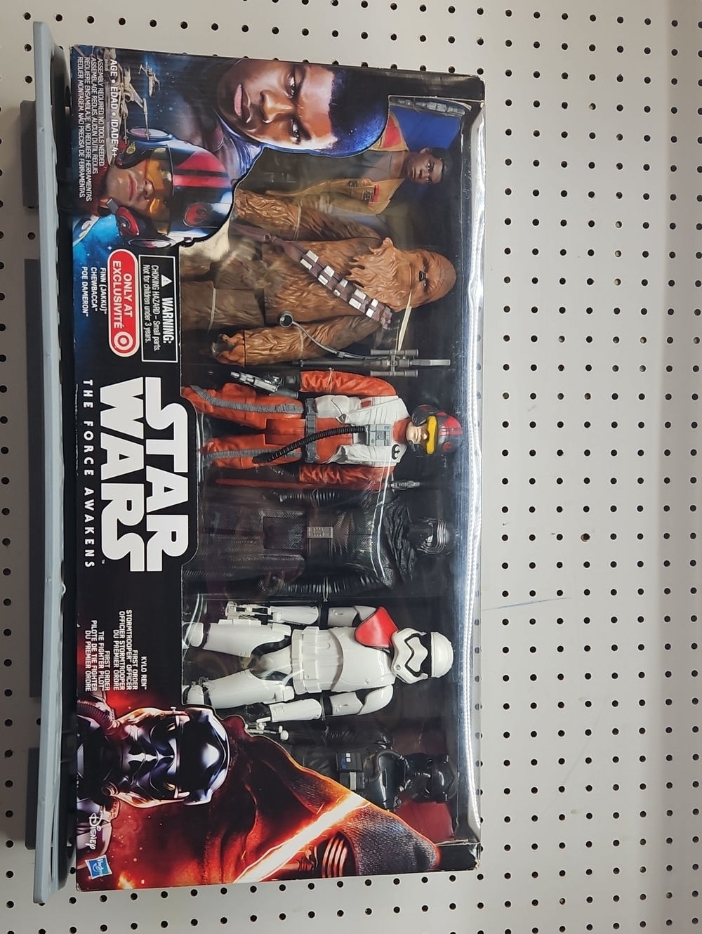 RARE Star Wars The Force Awakens 12" Action Figure Box Set Target Exclusive NEW